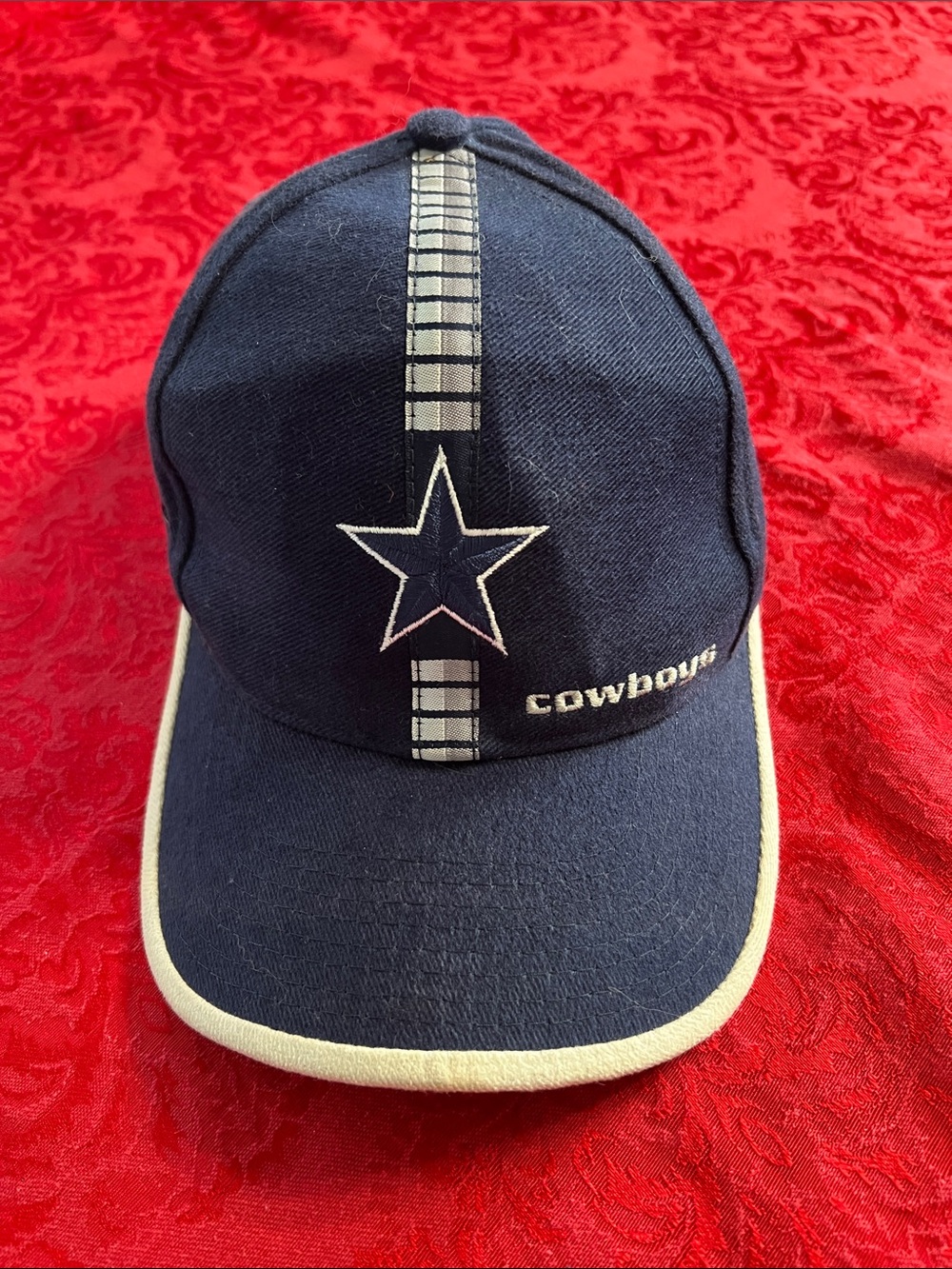 Dallas Cowboys NFL Navy Adjustable Hat Cap Embroidered Logo One Size